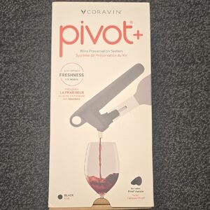 Coravin Pivot+ Wine Preservation System - Black